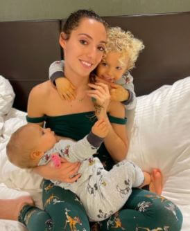 Tiziri Digne spends her time managing her two young children Isaho and Inahaya.